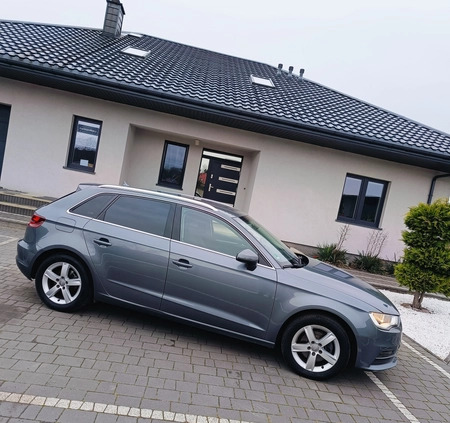 Audi A3 cena 39700 przebieg: 214000, rok produkcji 2013 z Płock małe 667